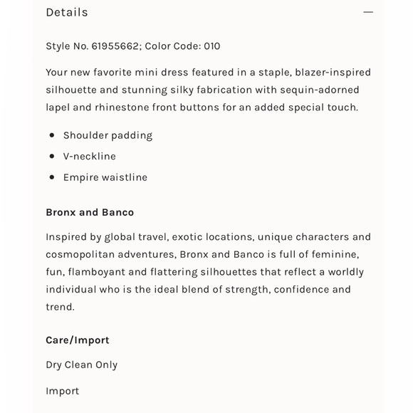 Bronx and Banco Gigi Bridal Blazer Dress in White - Picture 8 of 16